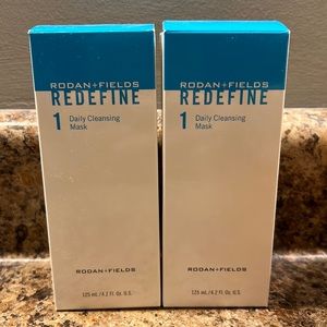 2 Rodan + Fields Redefine Daily Cleansing Masks $60 or $30 each